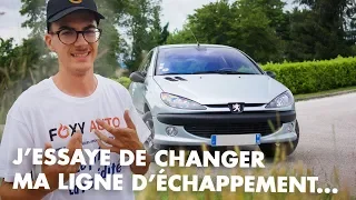 Peut-on changer sa ligne d'échappement soi-même ? - Peugeot 206 2.0 HDi