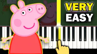 Peppa Pig - Theme Song - VERY EASY Piano tutorial