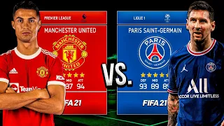 *NEW* Man United vs. PSG (Messi vs. Ronaldo)