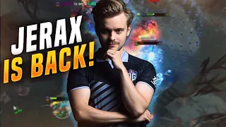 Jerax: "I'M NEW TO THIS GAME GUYS!" Jerax First Ranked Game Back to Dota2