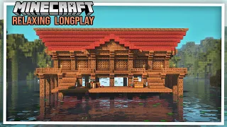 Relaxing Longplay Minecraft Survival 1.19 - Cozy Mangrove Starter House (No Commentary) EP1