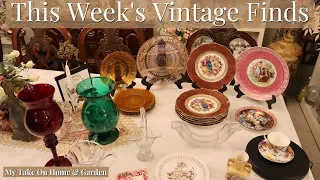 Ebay, Estate Sale & Other Stores Finds - Vintage China Cups & Saucers & More!