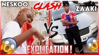 [CLASH] NESKOO VS ZAAKI (Embrouille, Pics, Menace | Explication)