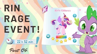 GET KIRIN CADANCE WITHOUT HELPERS! || RIN RAGE EVENT || MY LITTLE PONY MAGIC PRINCESS || Part 04