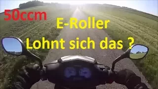 E-Roller mit 50ccm , lohnt sich das ?