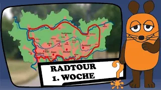 Radtour - 1. Woche