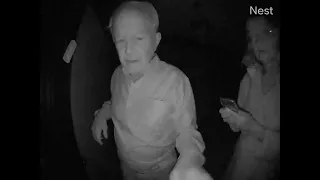 Doorbell camera captures moment economist learns he's won the Nobel Prize