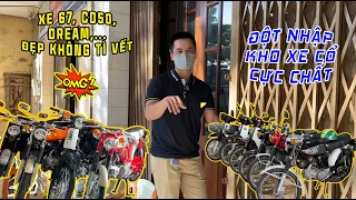 Review Honda 67cc, CD 50cc, CL 50cc, DREAM THÁI, 81 50cc - HonDa In VietNam [ Vlog 67 ]