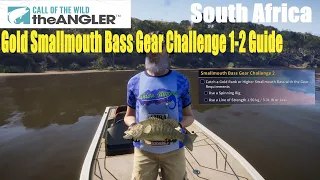 Call of the Wild The Angler South Africa,Gold Smallmouth Bass Gear Challenge 1-2 Guide