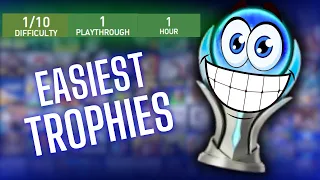 7 EASY Platinum Trophies for Beginners!