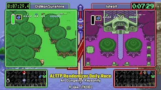 All Dungeons Keysanity Dec 20, 2022. ALTTP Randomizer Daily Race