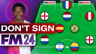 10 FM24 Players to AVOID AT ANY COST | Football Manager 2024 Tips