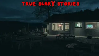 13 True Scary Stories to Keep You Up At Night (Horror Compilation W/ Rain Sounds)