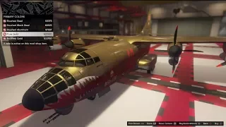 GTA 5 DLC Aircraft Customization (RM-10 Bombushka)