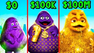 Upgrading POOR GRIMACE To RICH (GTA 5 Mods)