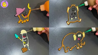 Lamput Season 3 Cartoon Network | Lamput & the Elephant - Pancake Art | LEMON Pancake