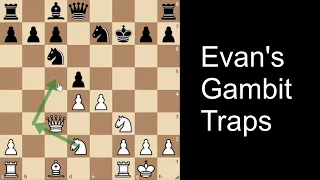 Crush your Opponents with the Evan's Gambit: Best Chess Strategies, Tactics, Ideas, Traps, Opening