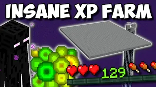(1.17+) EASIEST WAY TO GET XP IN MINECRAFT!!! - Amazing Enderman XP Farm