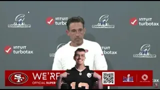 Kyle Shanahan Postgame PRESS CONFERENCE vs Detroit Lions NFC Championship | THANK YOU DAN CAMPBELL