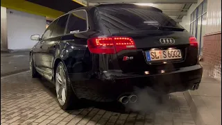 Audi S6 V10 sound custom milltek exhaust