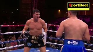 Boxing Fight Joseph Parker New Zealand vs Simon Kean Canada  KNOCKOUT BOXING fight HD 60 fps Match