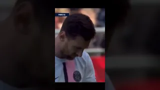 Messi Hitting Post vs Rennes 2021