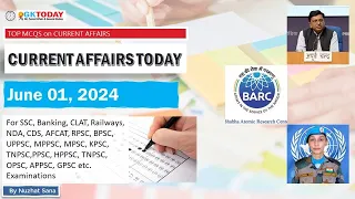 01 June 2024 Current Affairs by GK Today | GKTODAY Current Affairs - 2024 March