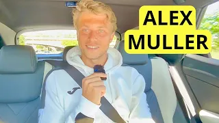 En voiture avec Alexandre Muller à l'ATP 250 de Lyon