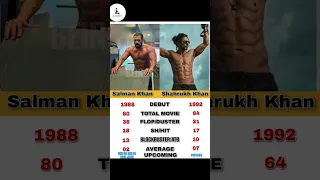 Shahrukh Khan vs Salman Khan Movie Compression ☺️😘 #shorts #ytshorts