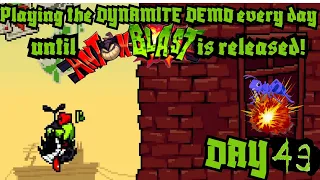 Day 43 of playing the DYNAMITE DEMO until ANTONBLAST is released!