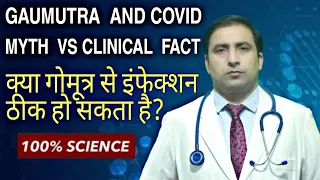 क्या गोमूत्र से इंफेक्शन ठीक हो सकता है? GAUMUTRA AND COVID // MYTH VS CLINICAL FACT 100% SCIENCE