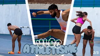 JE ME BLESSE ? FIN DU STAGE AU BOUT DE 3 JOURS ??? vlog stage d’athlétisme 2/3