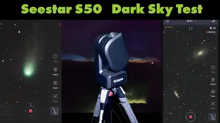 Seestar S50 Dark Sky Test: Comet 12P/Pons-Brooks & Bode's Galaxy