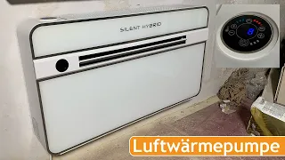 Luftwärmepumpe Sologerät Heizen mit Klimaanlage ohne Außengerät Alternative für Wohnung und Haus