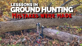 Hard Lessons in Ground Hunting - Vlog #5 - 2022 Ohio Whitetail Archery Season