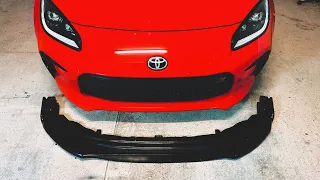 How to Install a front lip from Ebay | GR86