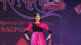 Nrutyasanskruti National dance competition | 1st prize winner 🏆|24/04/2024 |Alisha Hedaoo.....