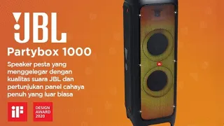 Unboxing Dan Test Suara JBL Partybox 1000 /Party Box 1000 Bluetooth Speaker Premium High Power