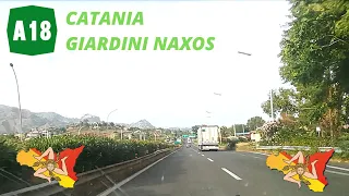 (I) Autostrada A18 Messina-Catania,da Catania nord fino a Giardini Naxos