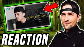 Avenged Sevenfold - Seize The Day (Acoustic Cover) Dimas Senopati REACTION!!!