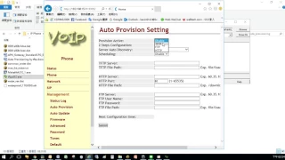 Auto provision demo