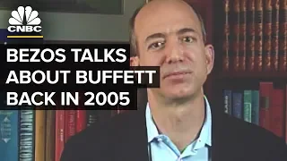 Jeff Bezos' 2005 Interview: Warren Buffett's Advice | CNBC