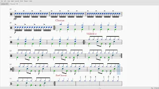 Fireworks- Katy Perry (Drum Score)