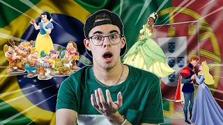 PORTUGAL vs. BRASIL - MÚSICAS DA DISNEY!!! - PARTE 6