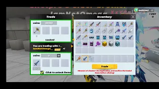 Someone trying to scam me in skyblock Blockman Go scammer #3