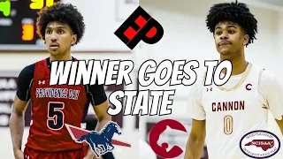 Cannon School Vs Providence Day: Intense Private School Final 4 Game! Winner Goes To States   | 4K