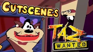 Taz Wanted All Cutscenes| Full Game Movie (PC, PS2, Gamecube, XBOX)