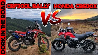 Honda CB500X vs Honda CRF300L Rally (From a Guy Who Owns Both)