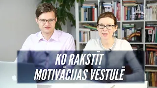 Darba meklēšanas ABC:  Ko rakstīt motivācijas vēstulē.