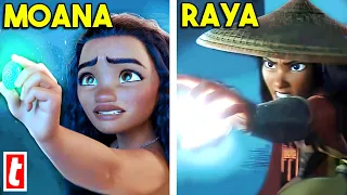 12 Times Raya And The Last Dragon Copied Mulan And Moana